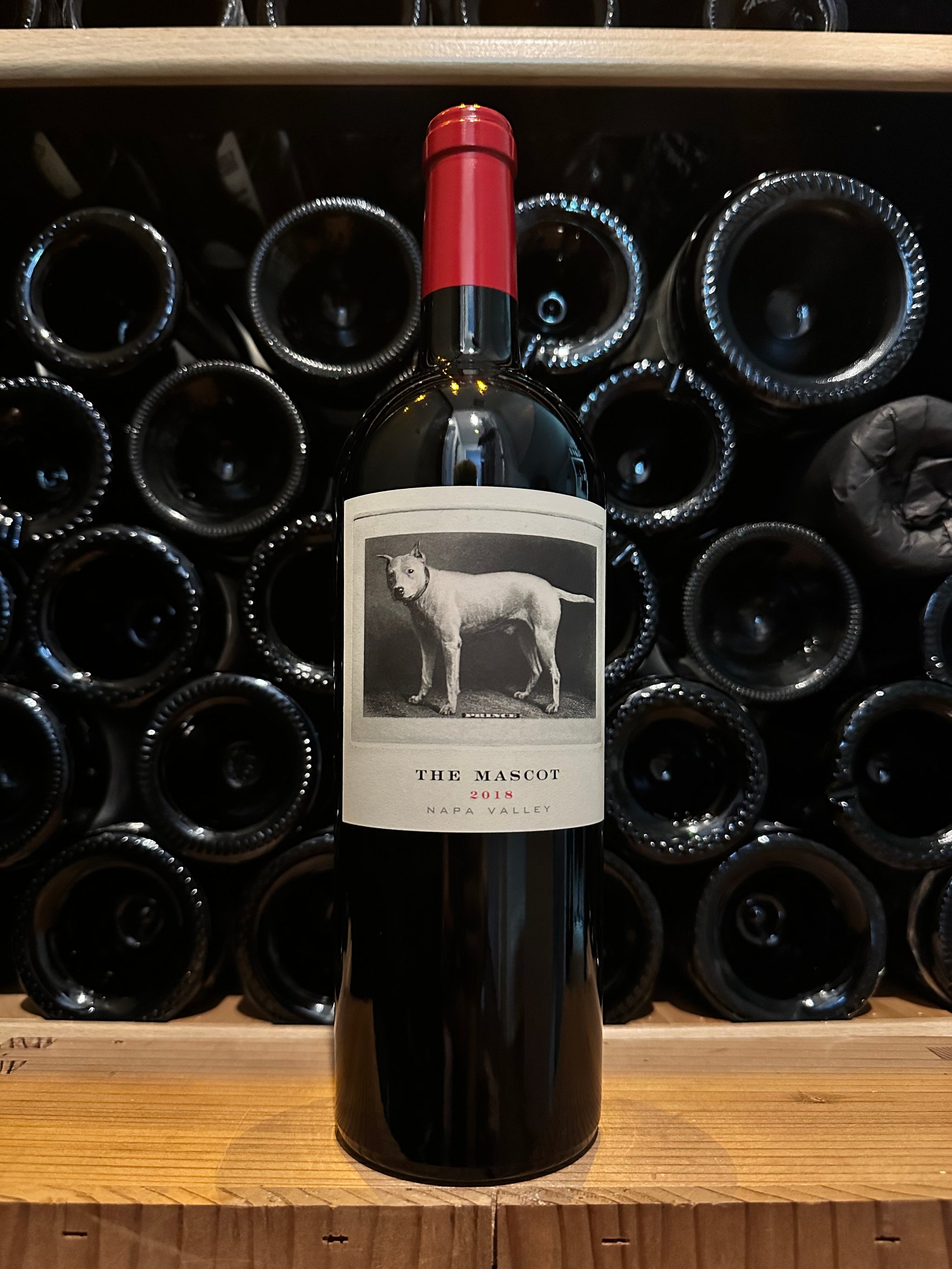 The mascot 2018 Napa valley red wine